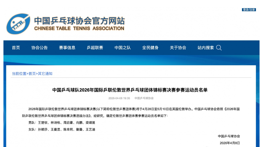 乐鱼体育app下载-樊振东自愿放弃！国乒公布世乒赛名单仅1小时 温瑞博落选原因曝光
